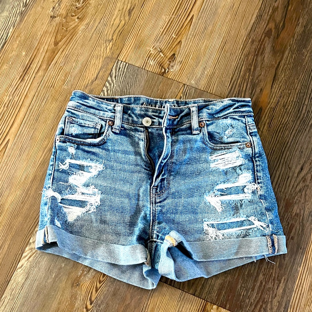 American Eagle Jean Shorts Size 0